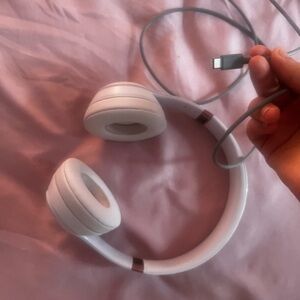 Wireless White Headphones